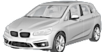 BMW F45 B0916 Fault Code